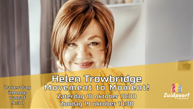 Helen Trowbridge komt naar Zuidpoort city church.